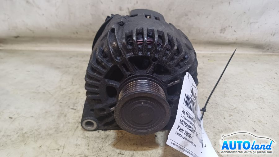 Alternator 9662731680 2.2 Diesel Mitsubishi OUTLANDER 2006