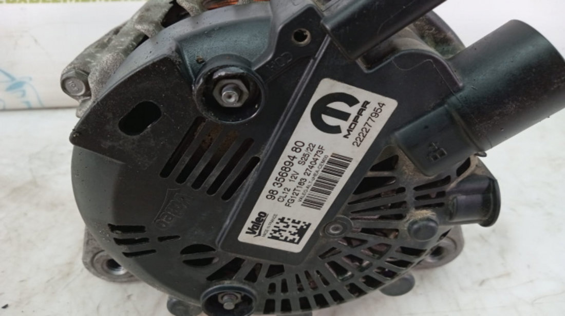 Alternator 9835689480 1.2 benzina HN05 Peugeot 208 2 [2019 - 2020]