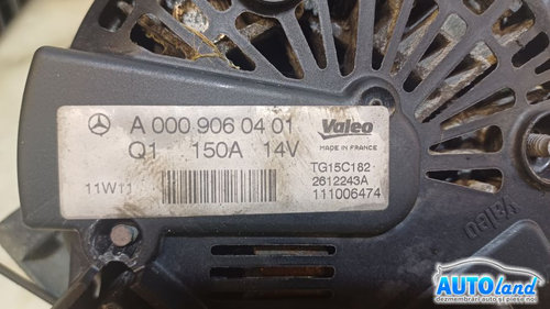 Alternator A0009060401 2.2 CDI, 150a Mercedes-Benz C-CLASS W204 2007