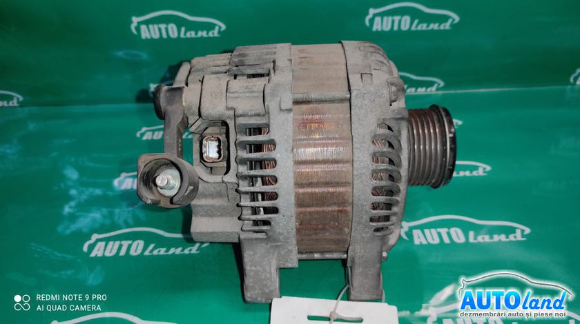 Alternator A004tj0084b 2.0 HDI, 6 Can, 180 A, Fulie cu Ambreiaj Peugeot 407 6D 2004