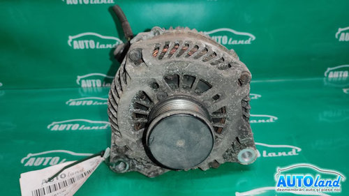 Alternator A004tj0084c 2.0 HDI, 6 Can, Fulie cu Ambreiaj Peugeot 407 6D 2004