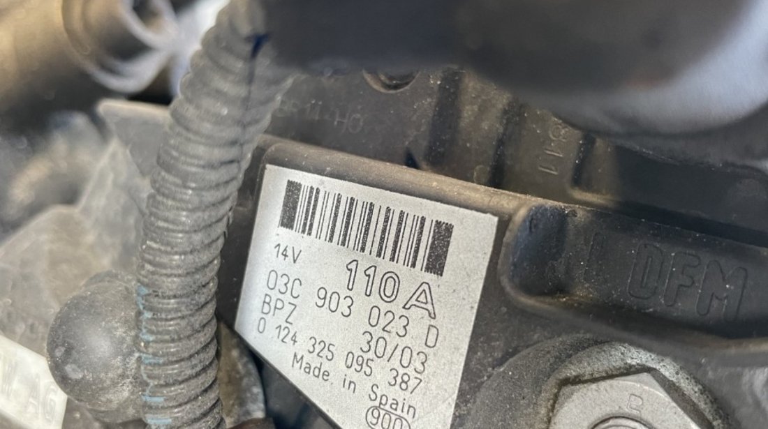 Alternator Audi A3 1.6 FSI BAG