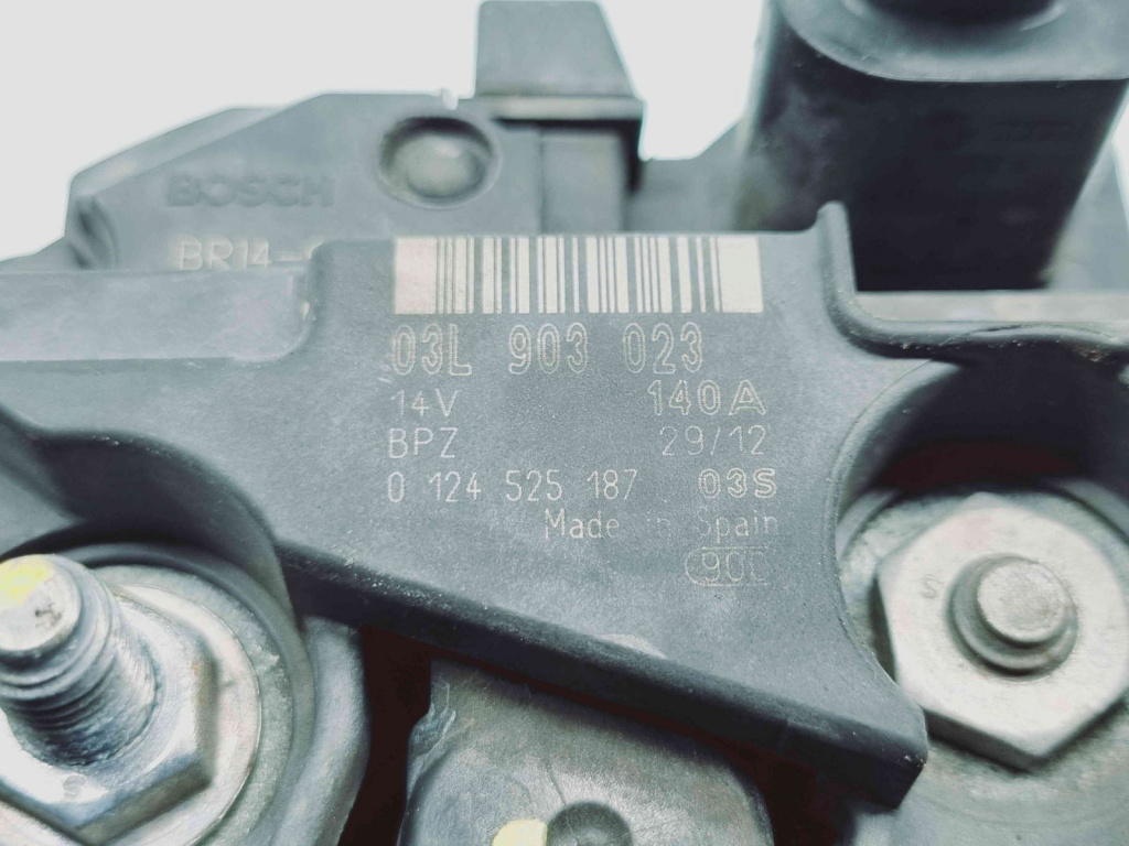 Alternator AUDI A3 (8P1) [Fabr 2003-2012] 03L903023