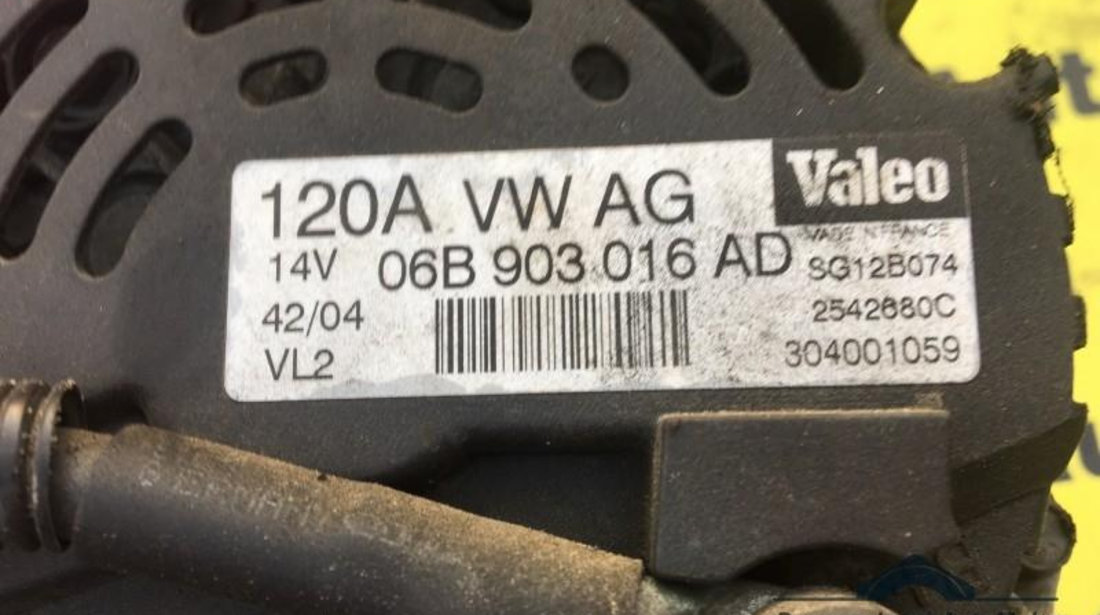 Alternator Audi A4 (1994-2001) [8D2, B5] 06b903016ad