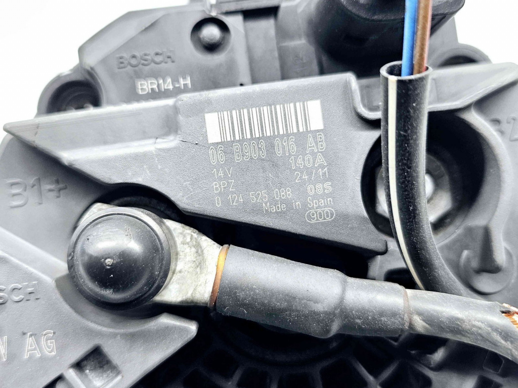 Alternator AUDI A4 (8EC, B7) [Fabr 2004-2008] 06B903016AB 1.8 TFSI CDAA 118KW / 160CP