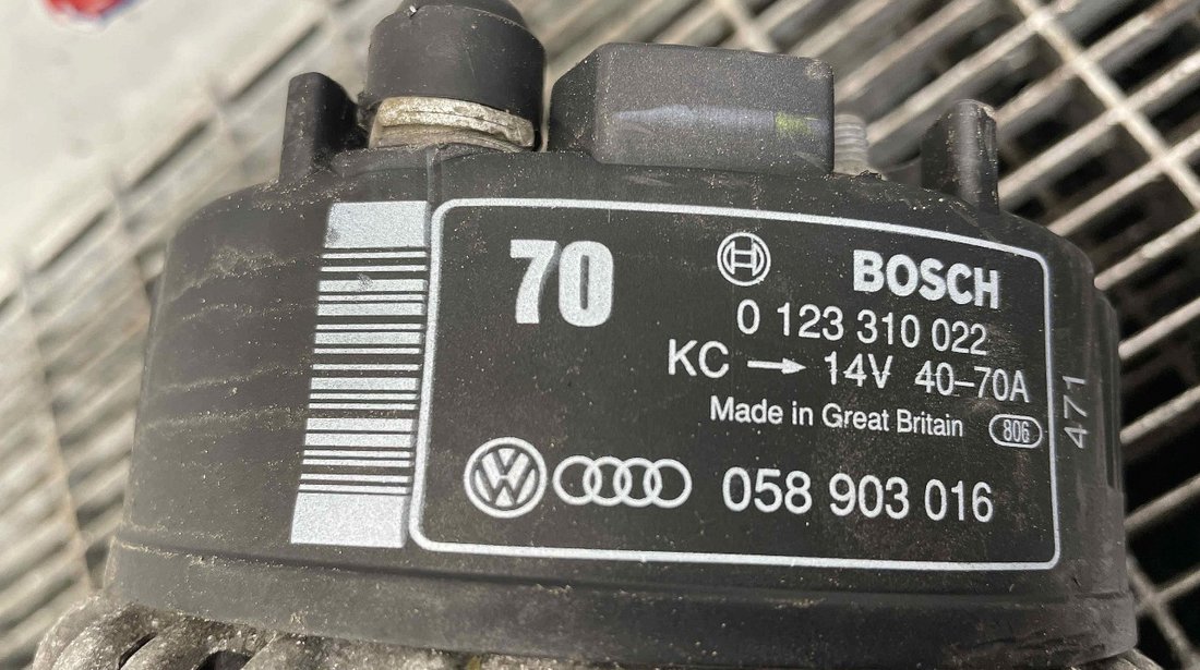 ALTERNATOR AUDI A4 A4 1.6 INJ - (1994 1998)