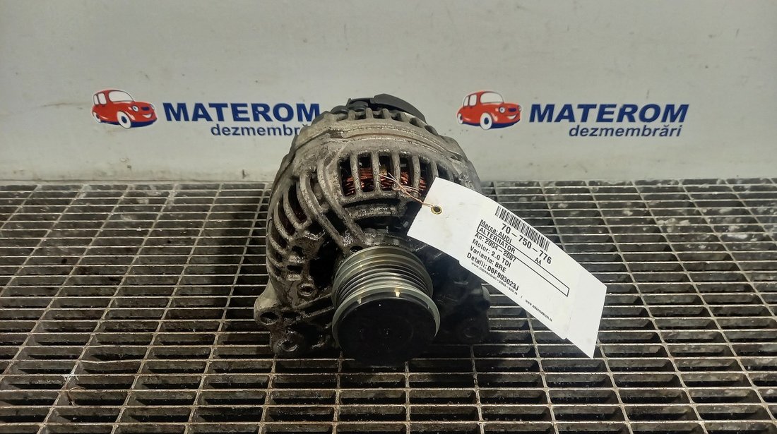 ALTERNATOR AUDI A4 A4 2.0 TDI - (2004 2007)