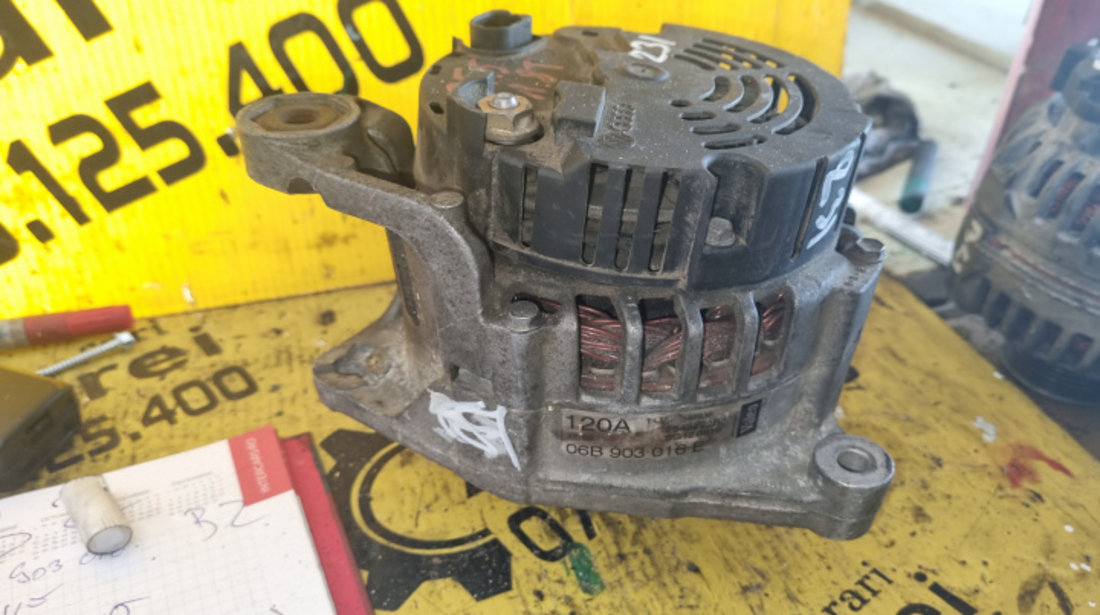 Alternator Audi A4 B5 1.8 06B903016E 06B903016E/2542232B Audi A6 4B/C5 [facelift] [2001 - 2004] Sedan 1.8 T MT (150 hp)