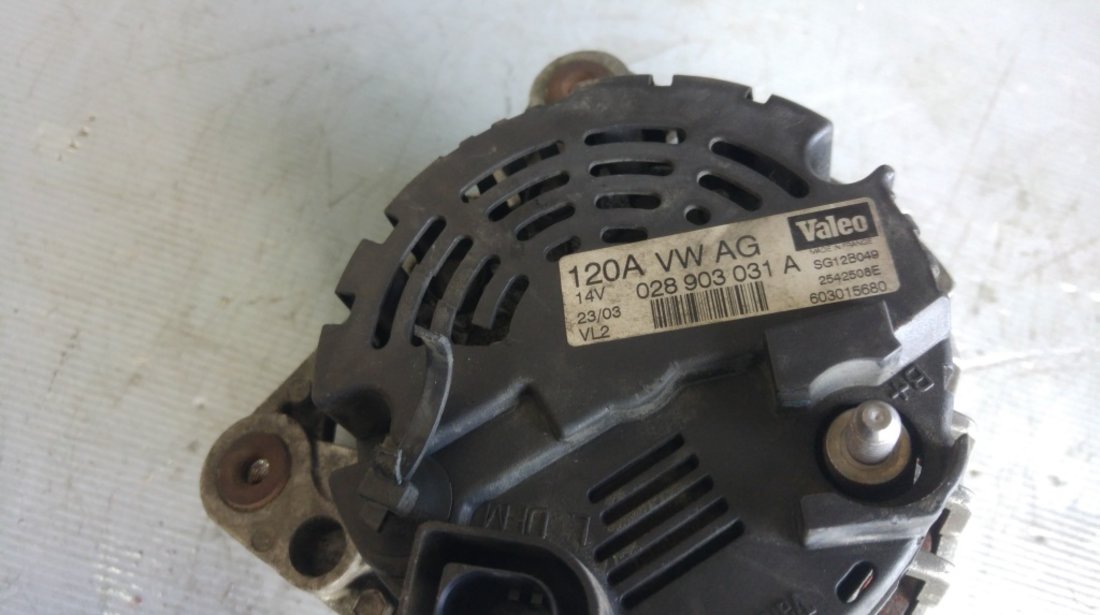 Alternator audi a4 b5 b6 a6 c5 vw passat skoda superb 1.9tdi 2.0tdi 028903031a