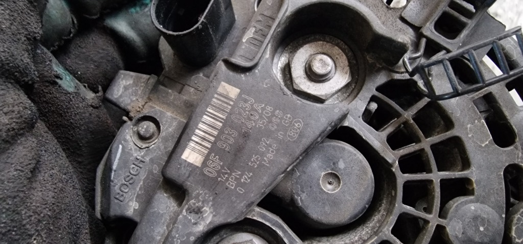 Alternator Audi A4 B7 2.0TDI BPW cod 06F903023J