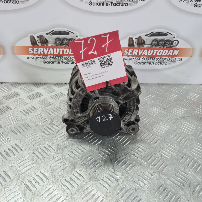 Alternator Audi A4 facelift (2011-2015) [B8] 2.0 Motorina 2012, 04L903017E / 150 AMP