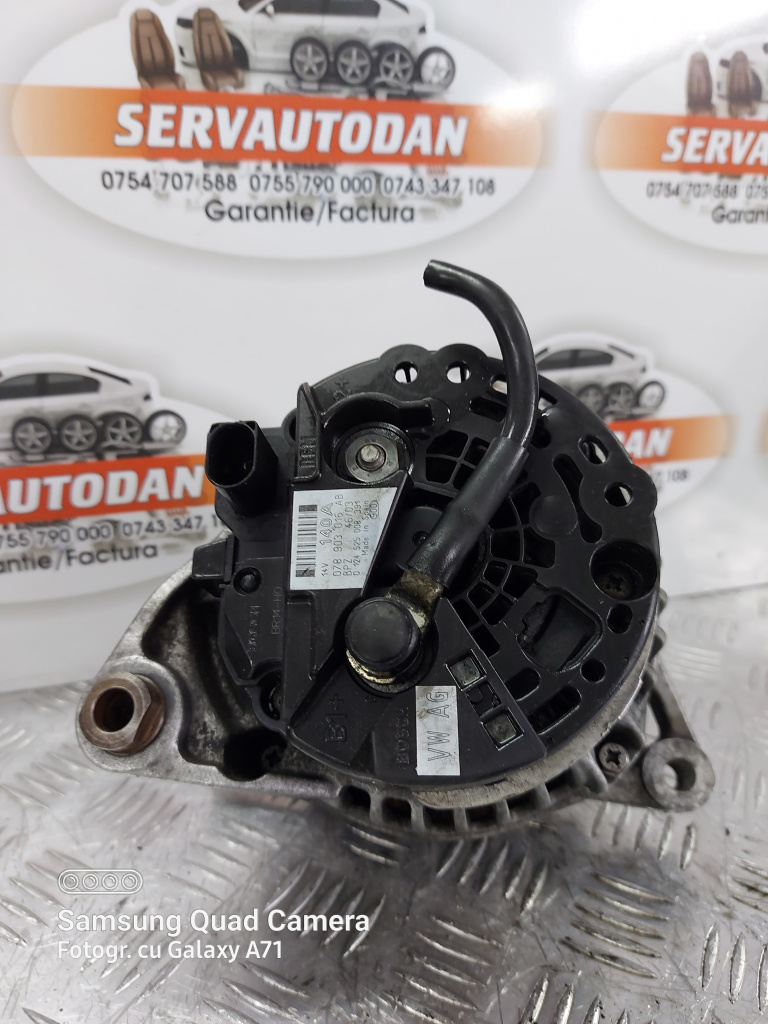 Alternator Audi A6 (1997-2004) [4B, C5] 2.5 Motorina 2003, 078903016AB