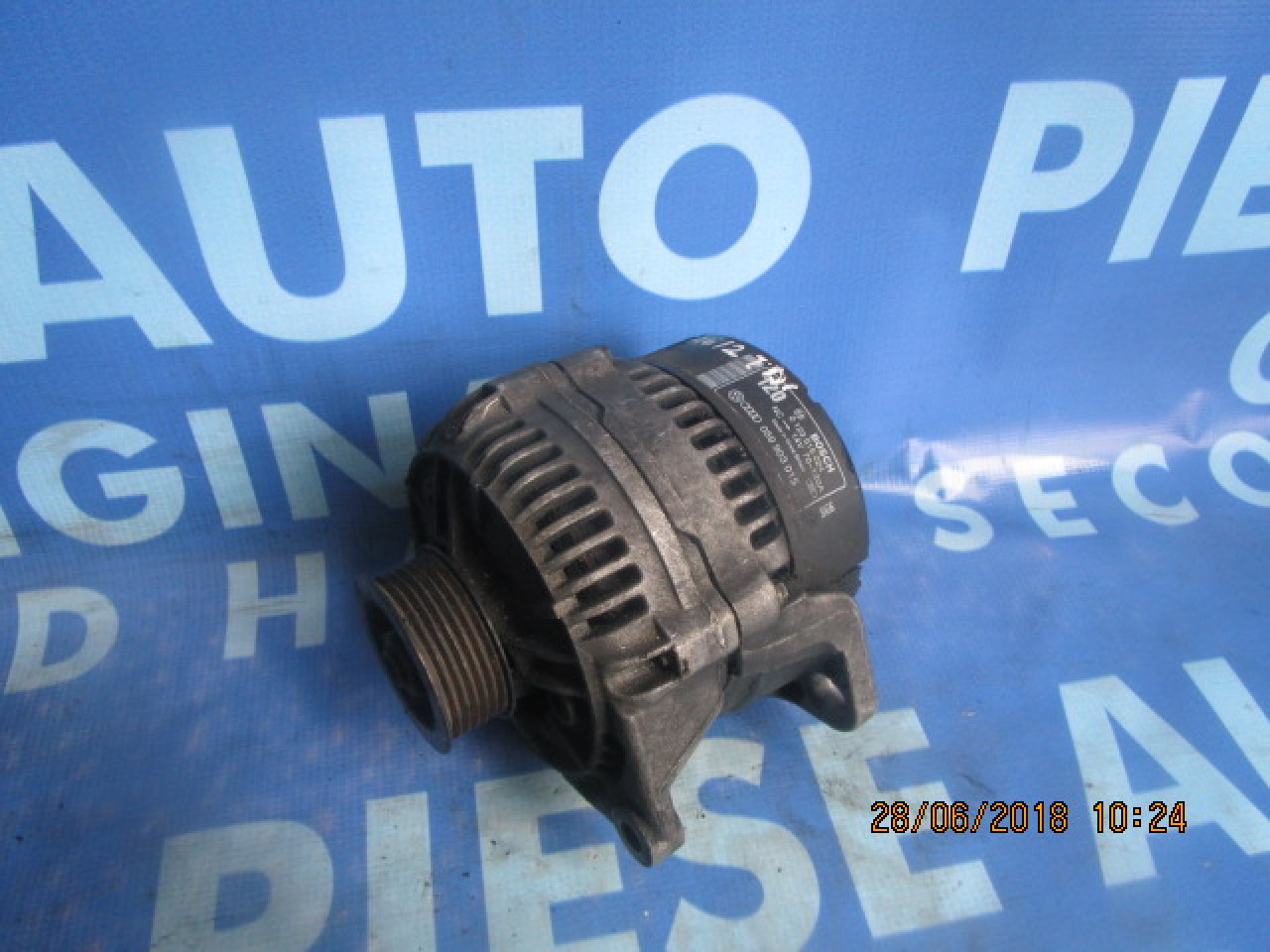 Alternator Audi A6 2.4i;Bosch 0123515024 /120A.