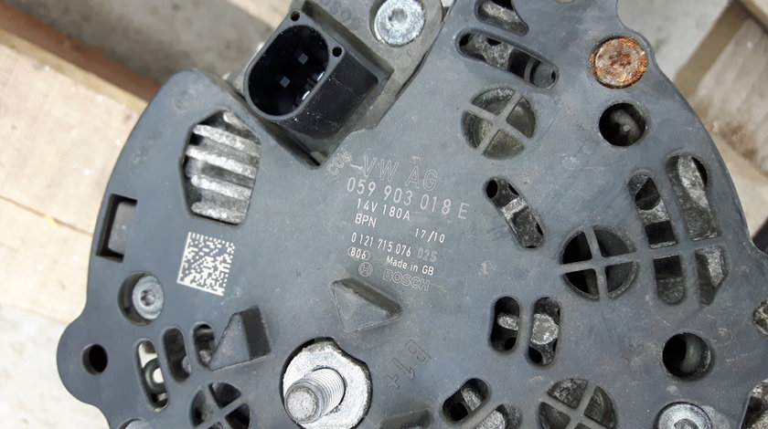 Alternator Audi A6 4F 2.7TDI 3.0 TDI 239CP 180A BOSCH