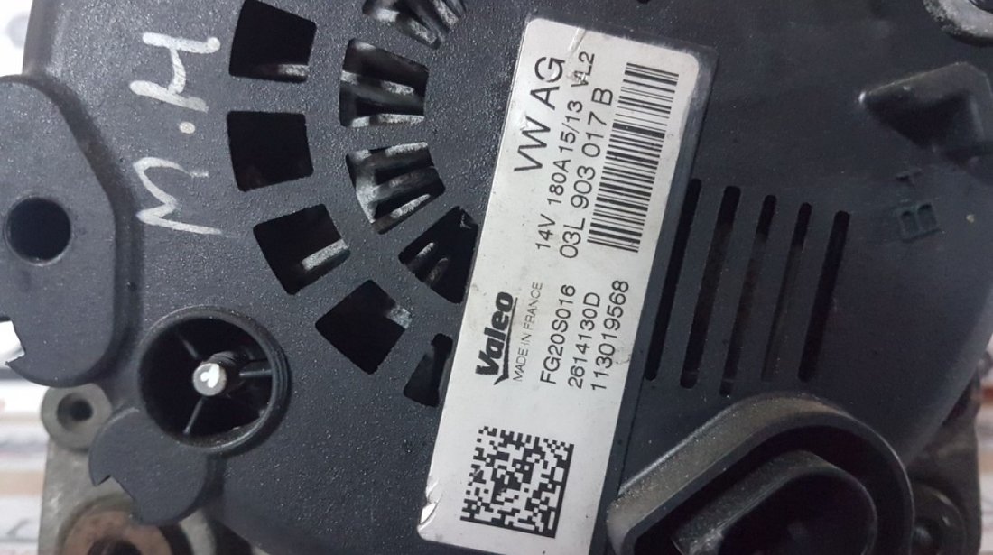 Alternator Audi A6 4G C7 2012 variant 2.0 tdi