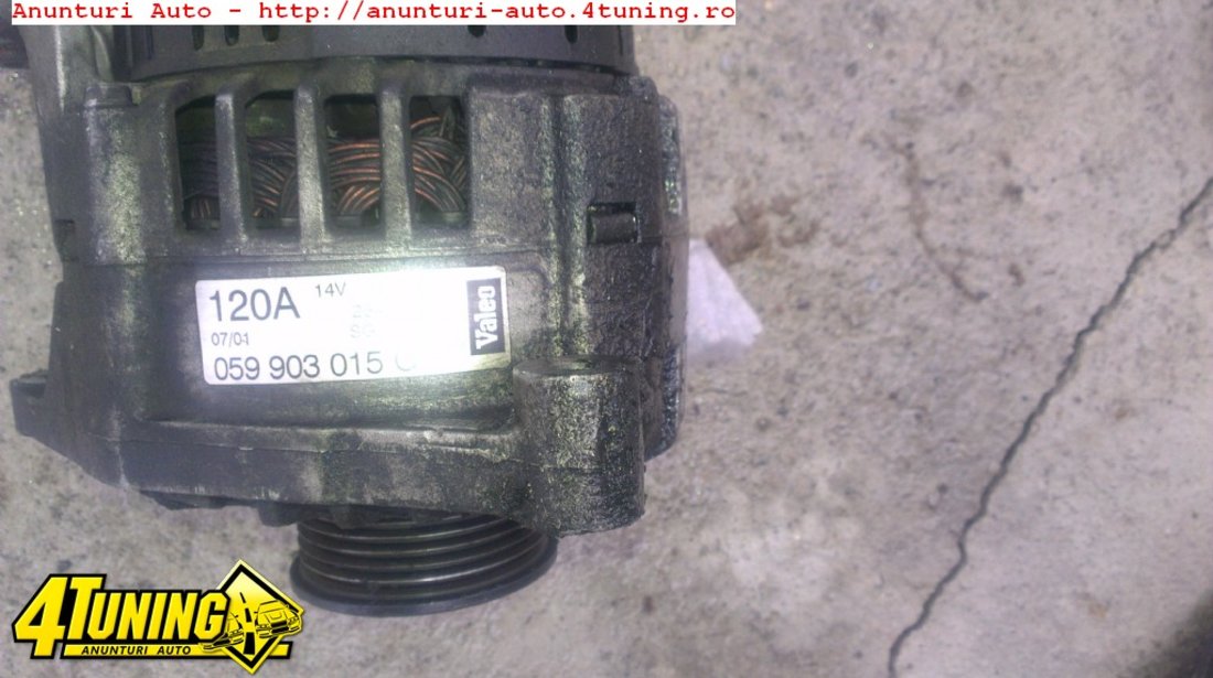 Alternator Audi A6 motor 2 5tdi cod AKN 150cp 059903015G