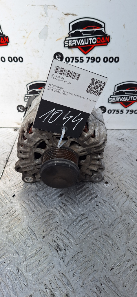 Alternator Audi A7 (2010-2018) [4G] 3.0 Motorina 2014, 059903019L / 180A
