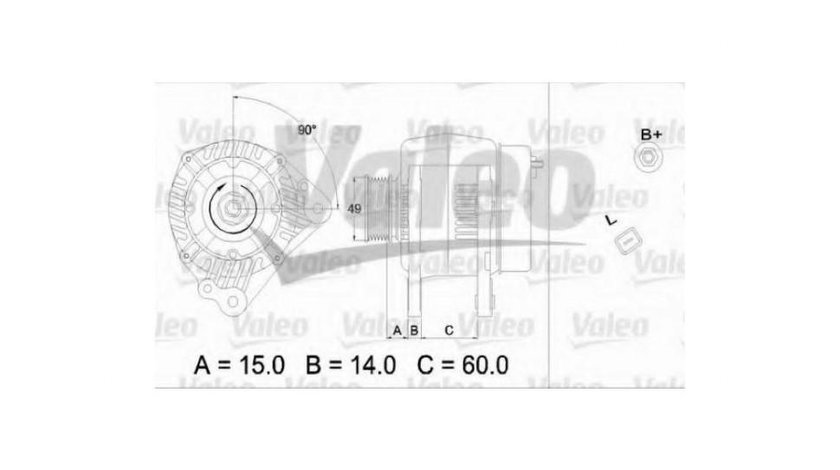 Alternator Audi AUDI A4 (8D2, B5) 1994-2001 #2 011505