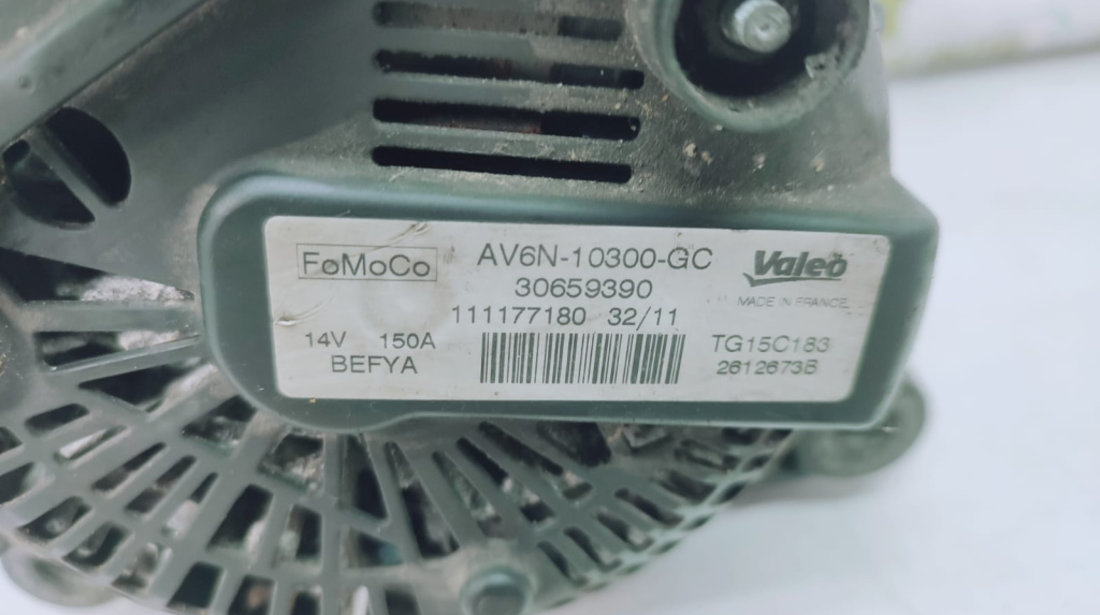 Alternator Av6n-10300-gc 1.6 TDCI T1DB Ford S-Max [facelift] [2010 - 2015]