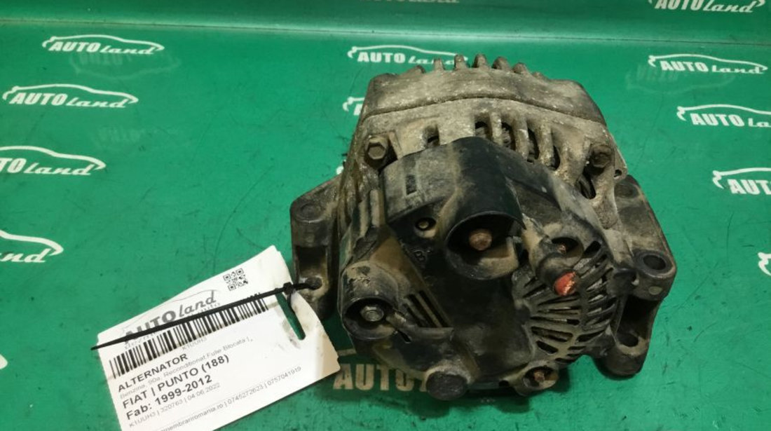 Alternator Benzina, 90a, Reconditionat Fulie Blocata Fiat PUNTO 1999-2012