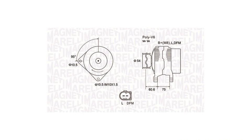 Alternator BMW 3 Compact (E46) 2001-2005 #2 0986048921