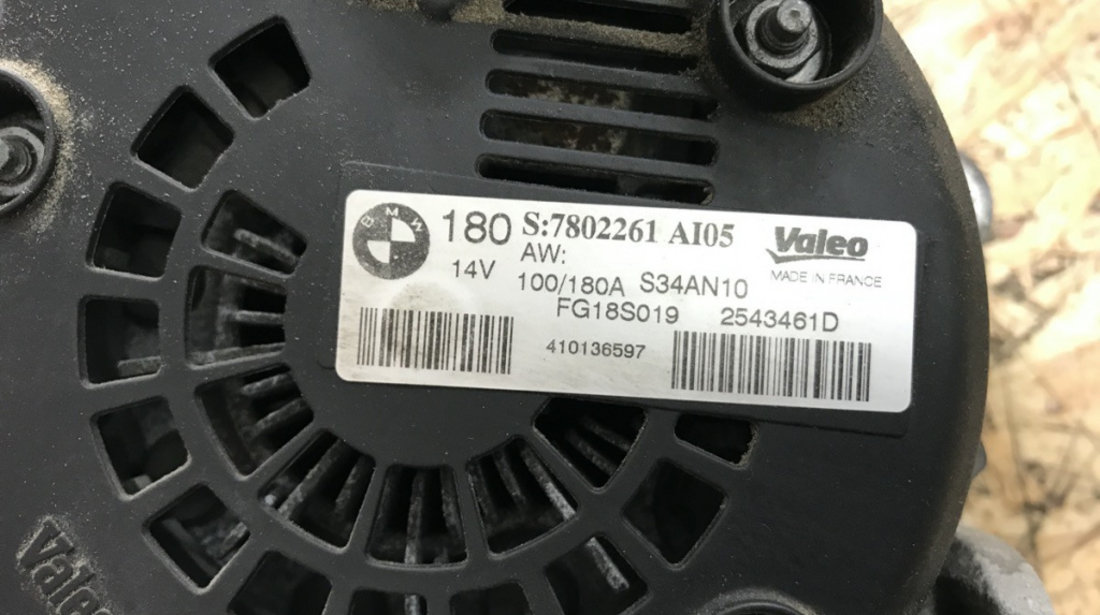 Alternator BMW Seria 1 E81 Automatic sedan 2011 (7802261AI05)