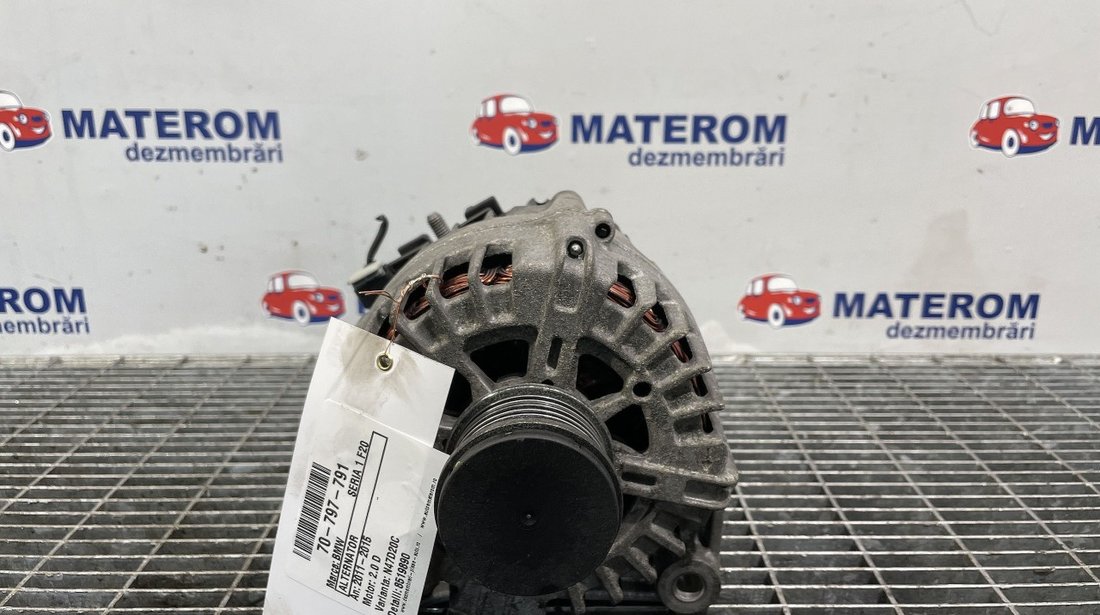 ALTERNATOR BMW SERIA 1 F20 SERIA 1 F20 2.0 D - (2011 2015)