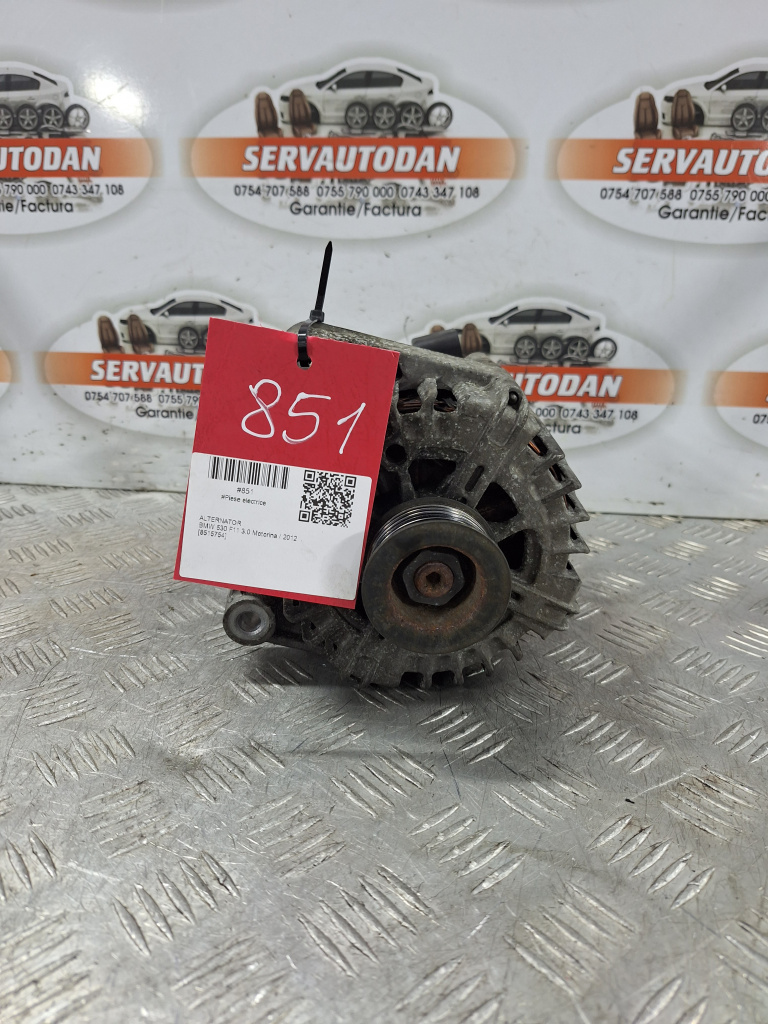 Alternator BMW Seria 5 (2010-2017) [F11] 3.0 Motorina 2012, 8515754