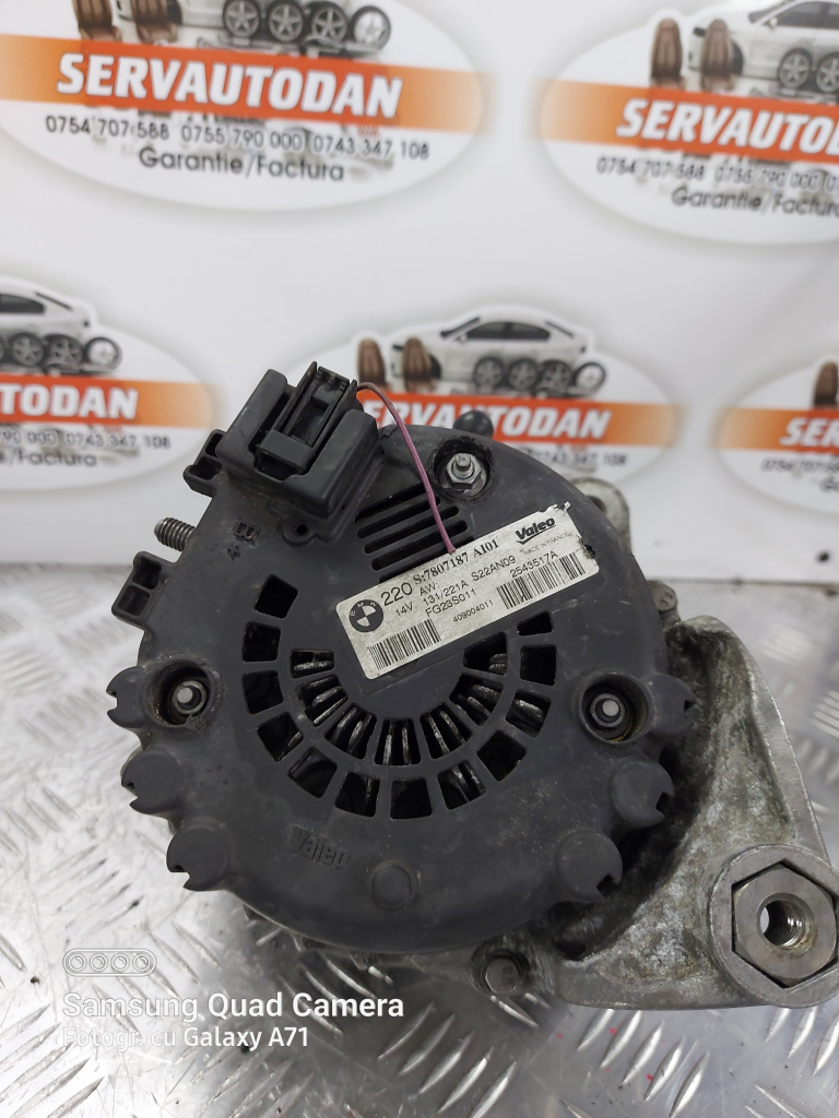 Alternator BMW Seria 7 (2008-2015) [F01, F02] 3.0 Motorina 2012, 7807187 / 220AMP