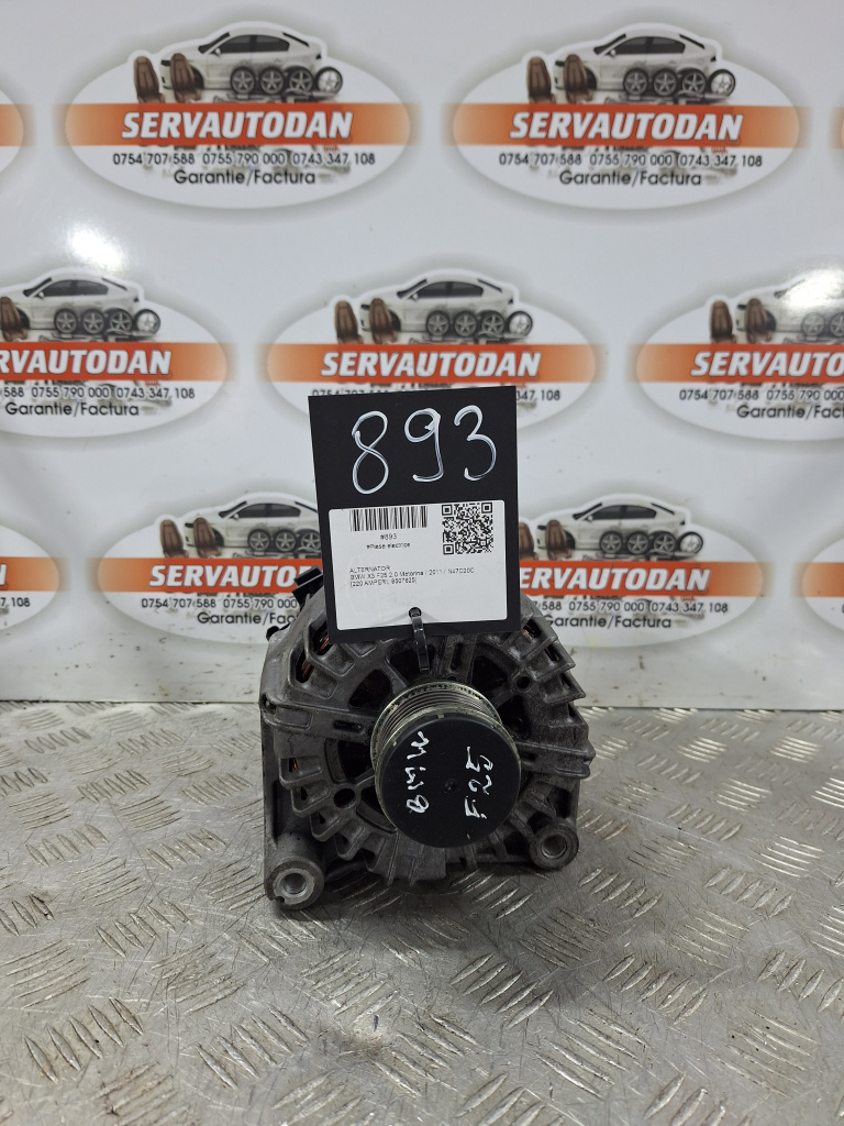 Alternator BMW X3 (2010-2017) [F25] 2.0 Motorina 2011, 220 AMPERI / 8507625