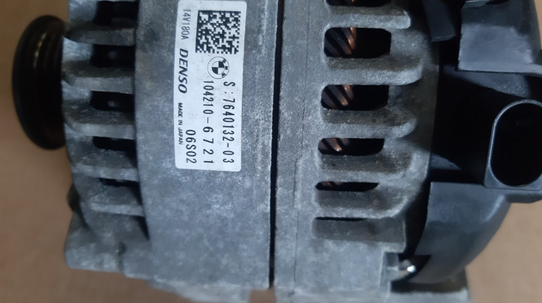 Alternator BMW X3 F25 2.0 D 2015