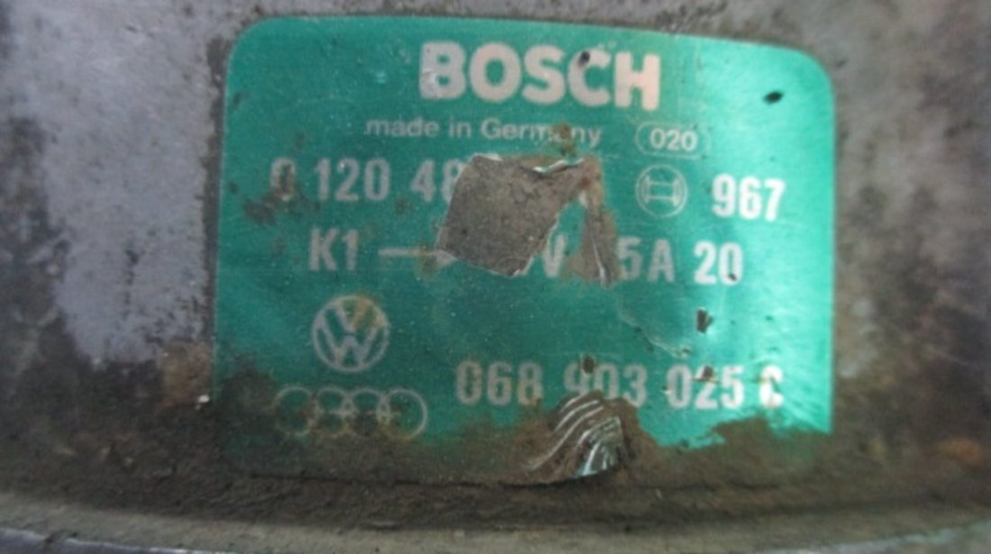 ALTERNATOR BOSCH COD 068903025 VW PASSAT (32B) ⭐⭐⭐⭐⭐