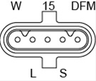 Alternator Bosch Man 1 986 A00 969