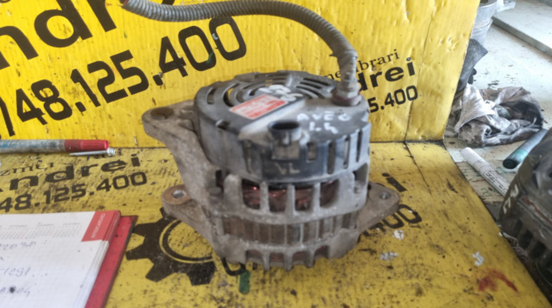 Alternator Chevrolet Aveo T200 1.2i 2655866 96652100/2655866 Chevrolet Aveo T200 [2003 - 2008] Hatchback 5-usi 1.2i MT (72 hp)