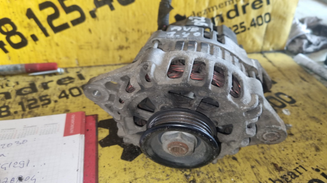 Alternator Chevrolet Aveo T200 1.2i 2655866 96652100/2655866 Chevrolet Aveo T200 [2003 - 2008] Hatchback 5-usi 1.2i MT (72 hp)