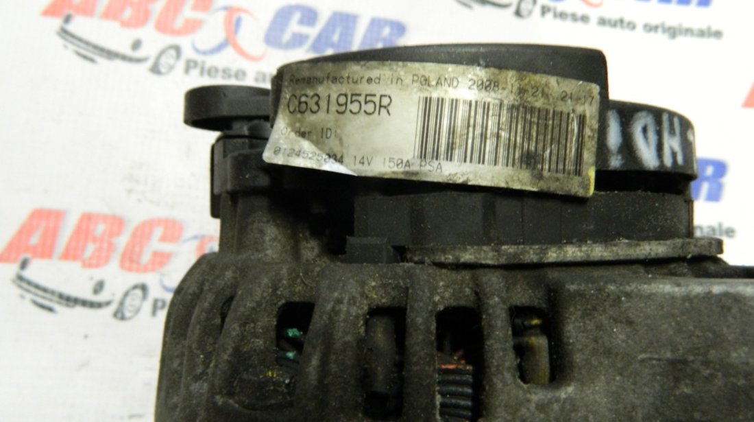 Alternator Citroen Berlingo 2.0 HDI 14V 150A cod: 0124525034