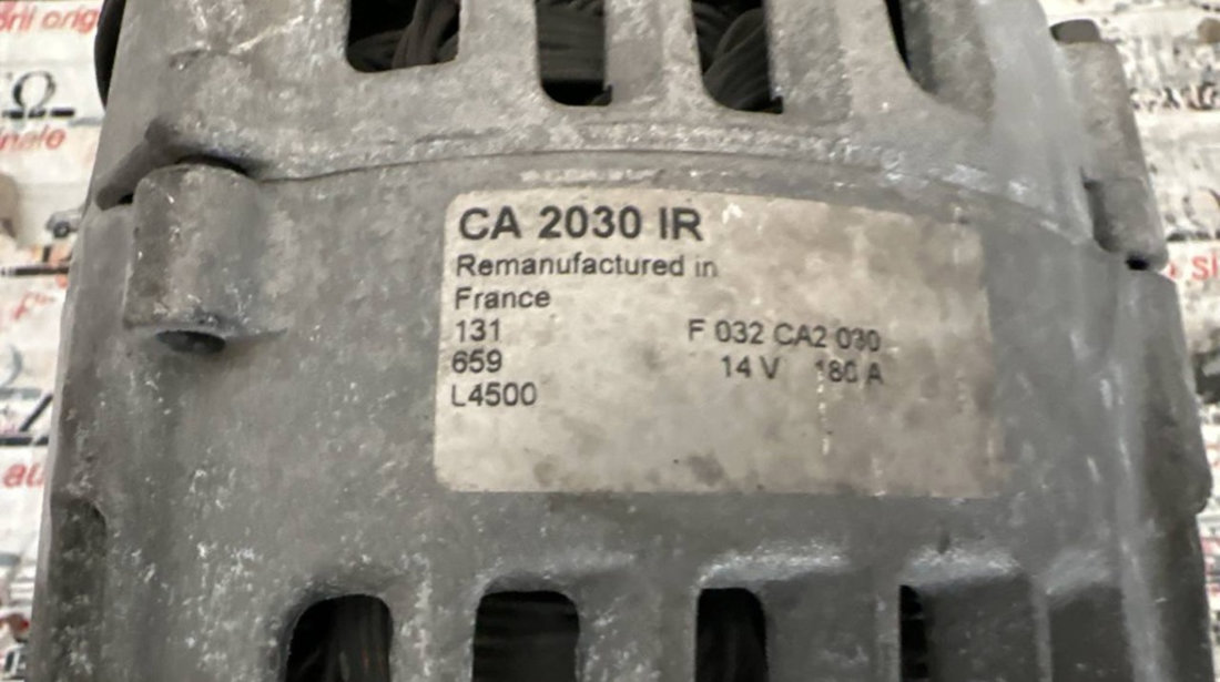 Alternator Citroen Berlingo Van (K9) 1.6 BlueHDi 99 cai cod: CA2030IR