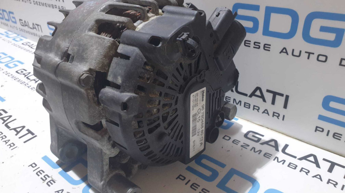 Alternator Citroen C3 1.4 HDi 2013 - 2016 Cod 9678048880 2614016A TG15C189 511011929