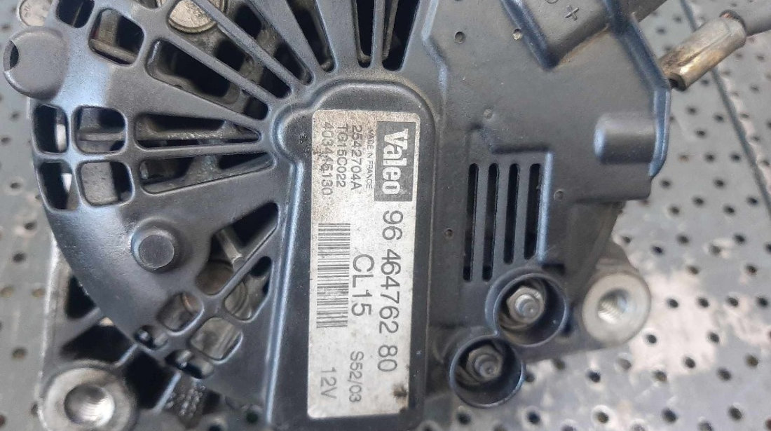 Alternator citroen c3 peugeot 206 307 308 407 1.4hdi 1.6hdi 2.0 hdi 9646476280