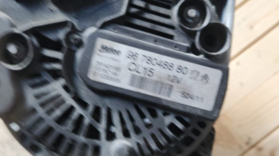 Alternator Citroen C4 1.6 2011 Cod piesa 9678048880