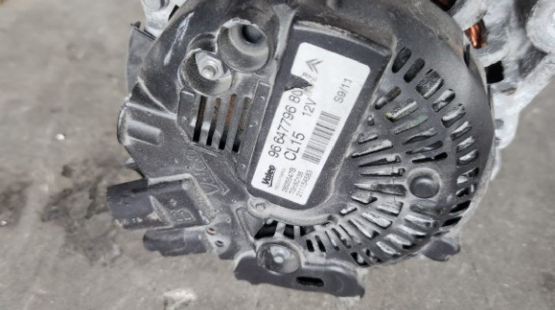 Alternator Citroen C4 2010 2011 2012 2013 2014 cod 9664779680