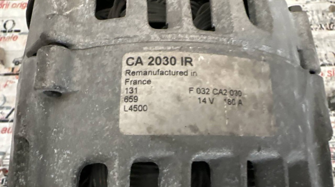 Alternator Citroen C4 II Van 1.6 HDi 111 cai cod: CA2030IR