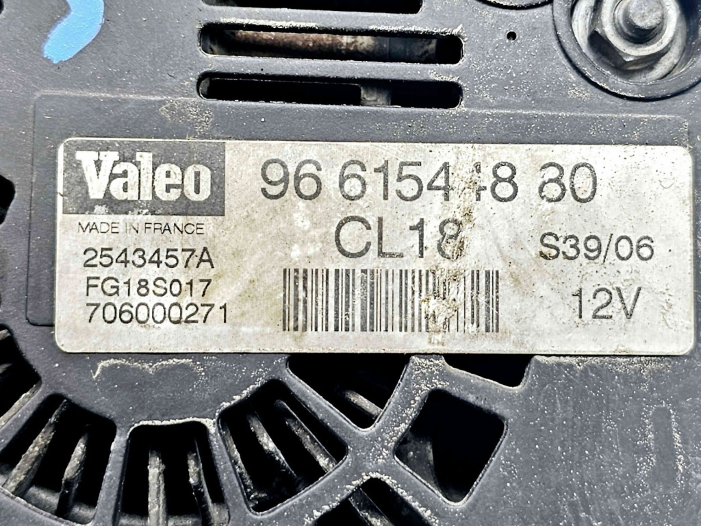 Alternator Citroen C5 (II) [Fabr 2004-2008] 9661544880
