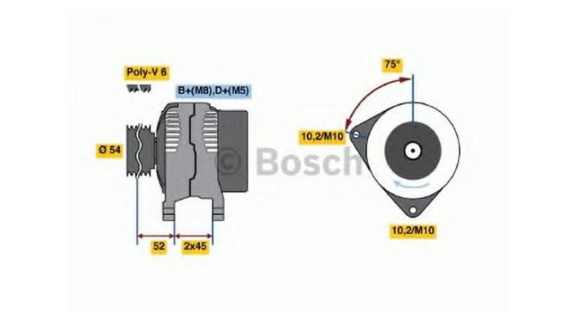 Alternator Citroen XSARA (N1) 1997-2005 #2 0986042071