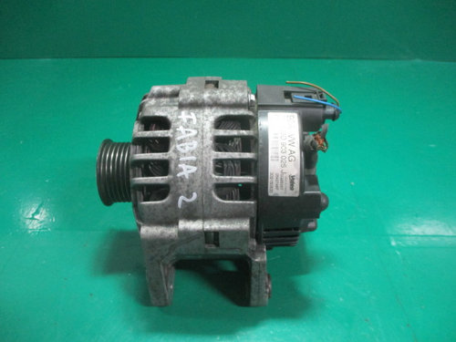 ALTERNATOR COD 03D903025J SKODA FABIA 2 1.2 12V FAB. 2007 - 2014 ⭐⭐⭐⭐⭐
