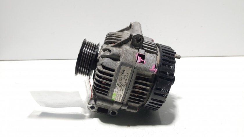 Alternator, cod 7700422237, Renault Megane 2 Sedan, 1.6 16v benz, K4M760 (id:637364)