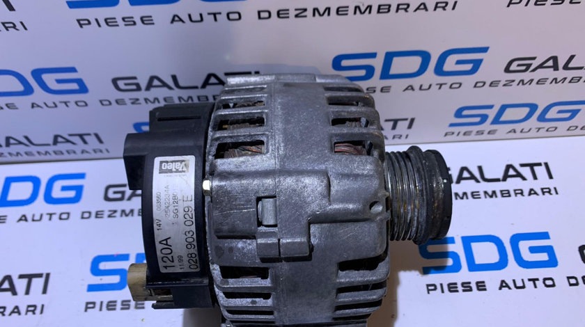 Alternator cu Ambreiaj 120A Audi A4 B5 1.9 TDI 1Z AFN AFF AHU AHH AVG 1995 - 2000 Cod 028903029E