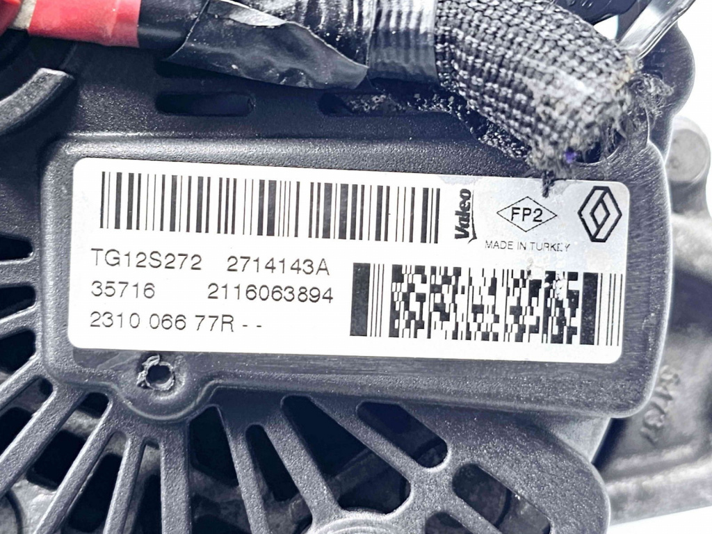 Alternator Dacia Lodgy [Fabr 2012-2020] 231006677R 1.2 TCE H5F408 85KW / 116CP