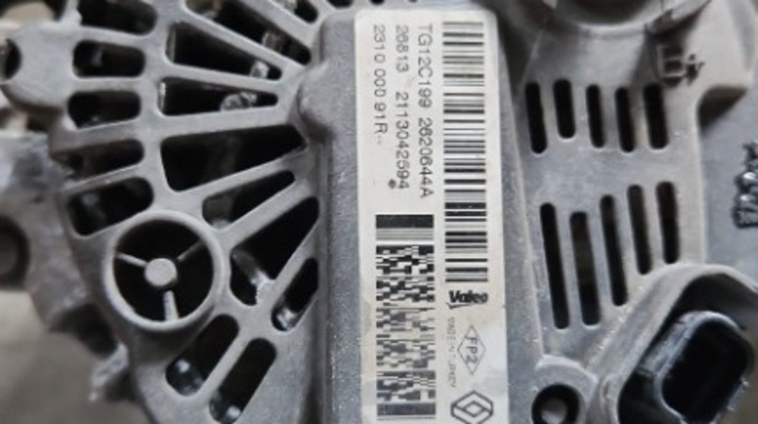 Alternator Dacia Logan MCV 0.9 Tce H4B 408 2014 Cod : 231000091R