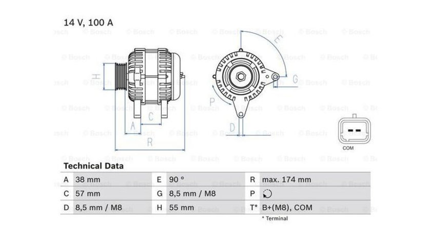 Alternator Dacia LOGAN MCV (KS_) 2007-2016 #2 2542855